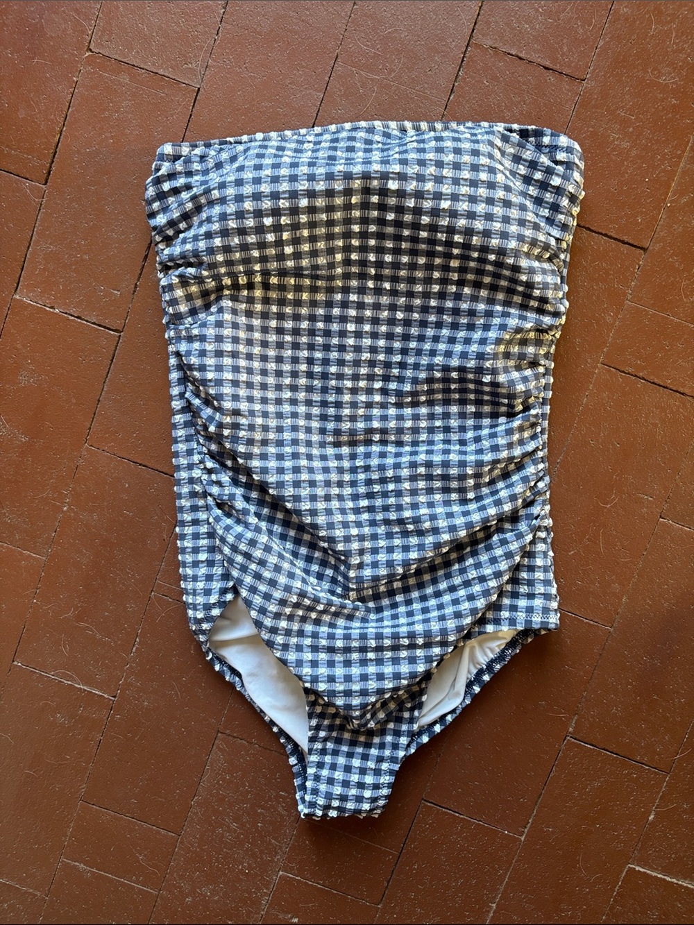 JCrew strapless swim suit - 4 - like new